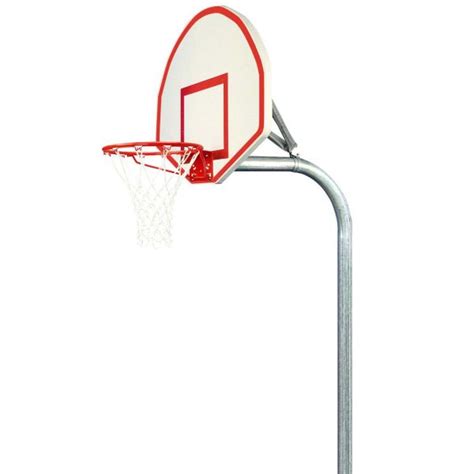 Bison 3 12 Gooseneck Playground Basketball Hoop W 35 12x54