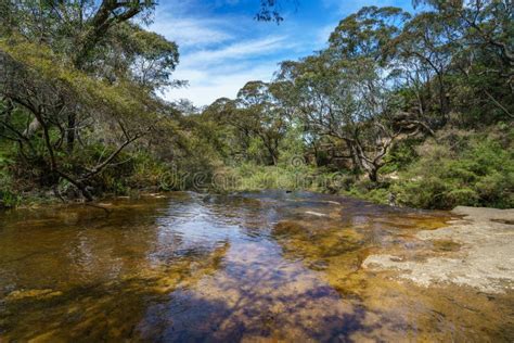 Blue Mountains Waterfall Australia Stock Image Image Of South