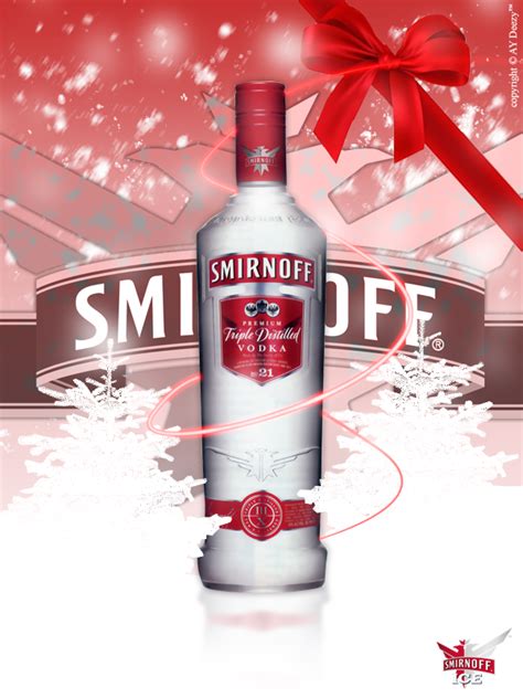 Smirnoff Vodka Happy Christmas By Aydeezy On Deviantart