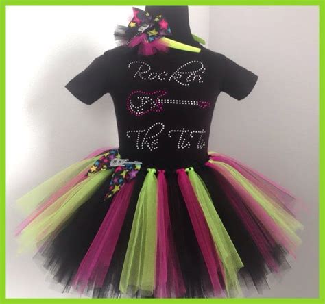 Rock Star Tutu Set Tutu Rockstar Tutu Dress