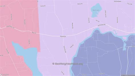 Plainville Ny Political Map Democrat And Republican Areas In