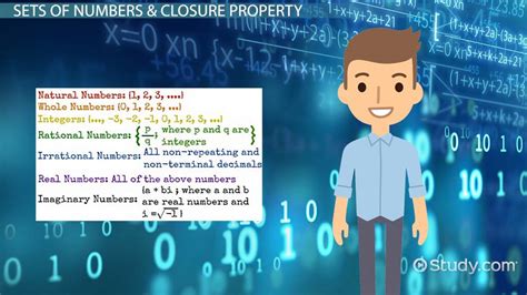 Closure Property Overview And Examples Video And Lesson Transcript