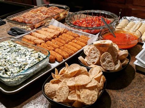 This Holiday Season We Stuck To Our Tradition Of An Appetizer Buffet