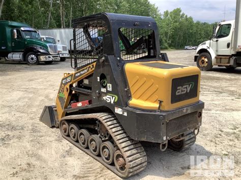 2018 Asv Rt30 Compact Track Loader In North Franklin Connecticut