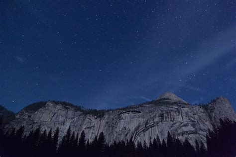 Free Images Tree Star Atmosphere Mountain Range Night Sky Aurora