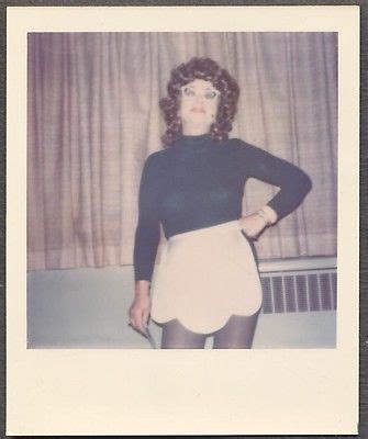 Vintage Polaroid SX Color Photo Reprint Pretty Girl In S Costume