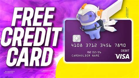 How To Get A Free Credit Card For Discord Nitro 2022 Youtube