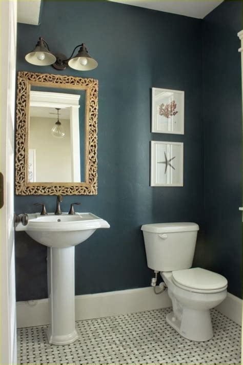 39 Beautiful Bold Bathroom Color Ideas Small Bathroom Colors Small