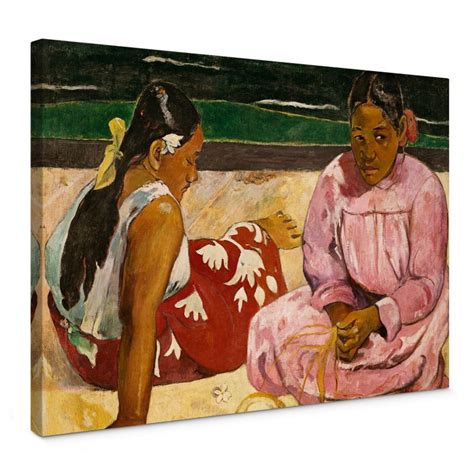 Gauguin Tahitianske Kvinder Wall Artdk