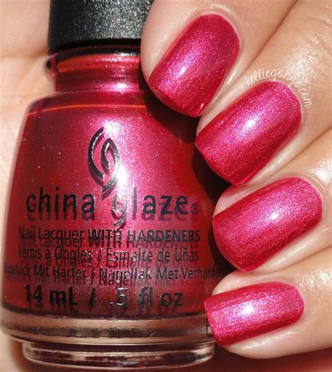 China Glaze The More The Berrier Kelliegonzoblog Beautiful Nail Polish Nail Polish Nail Art