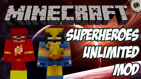 Minecraft Superheroes Unlimited Mod Batman Superman Flash And More