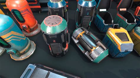 Sci Fi Objects Pack In Props Ue Marketplace