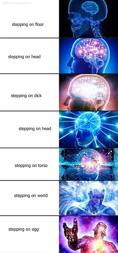 The Stepping Evolution Expanding Brain Know Your Meme