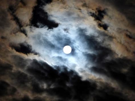 무료 이미지 하늘 밤 분위기 보름달 월광 대기권 밖 지구 천체 구름 베일 4000x3000