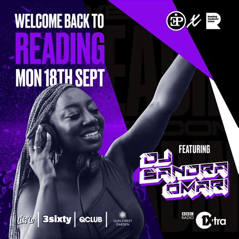 Welcome Back To Reading Lola Lo Ft Dj Sandra Omari Monday 18th September At Reading Lola Lo