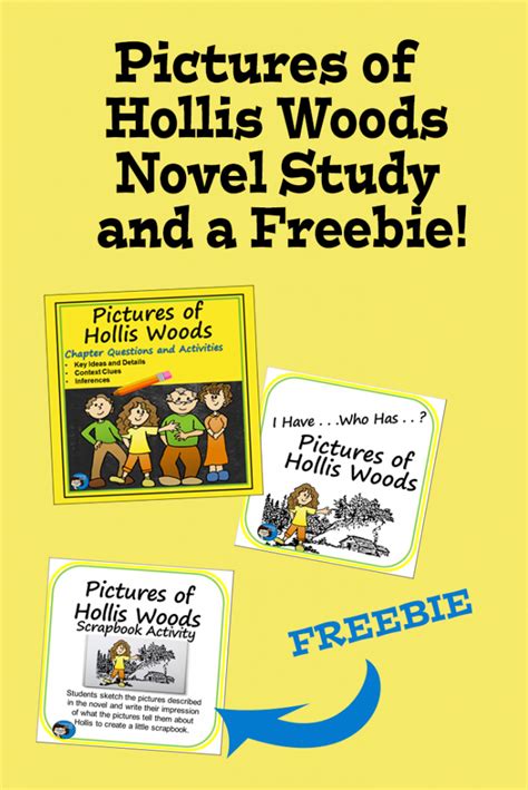 Pictures Of Hollis Woods Novel Study And A Freebie