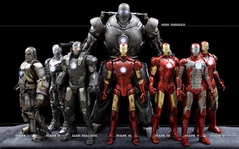 Image Gallery Iron Man All Suits