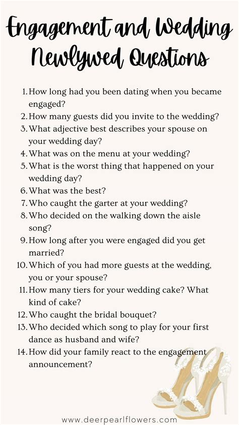 How To Play The Newlywed Game 250 Sample Questions And Tips