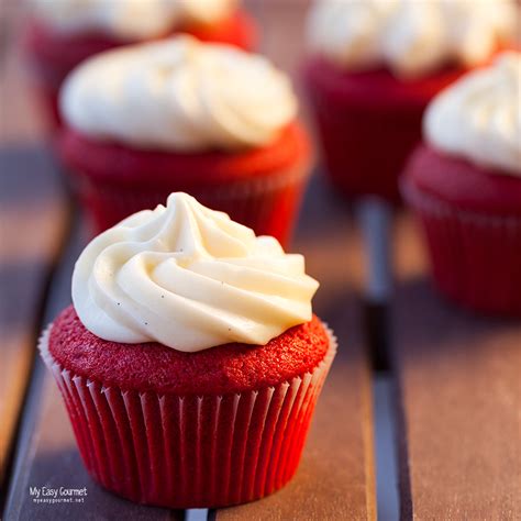 Red Velvet Cupcakes My Easy Gourmet
