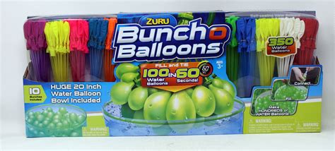 Zuru Bunch O Balloons Fill In 60 Seconds 350 Water Balloons 20