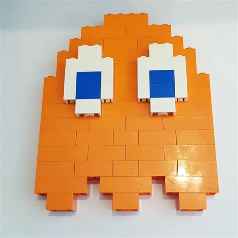 Lego Moc Pacman Ghost 2 By Maxbum Rebrickable Build With Lego