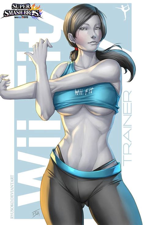 Wii Fit Trainer Commission By Ryusoko On Deviantart
