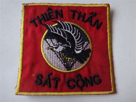 Vietnam War Arvn Parachute Airborne Nhay Du Thien Than Sat Cong Patch 1099 Picclick
