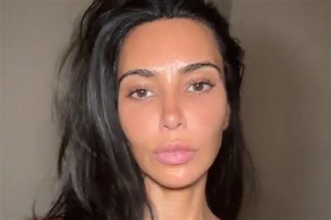 Kim Kardashian With No Makeup