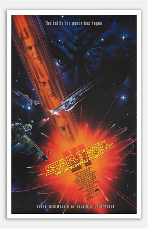 Star Trek Vi The Undiscovered Country 11 X 17 Movie Poster Mini