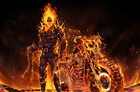 2560x1700 Coolest Ghost Rider 2020 Art Chromebook Pixel Wallpaper Hd