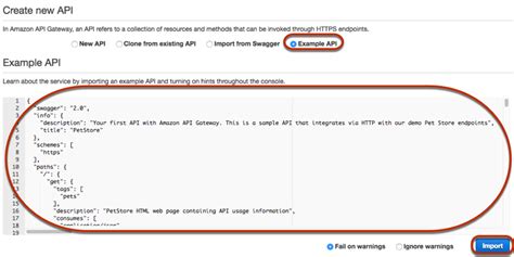 Tutorial Create A Rest Api By Importing An Example Amazon Api Gateway