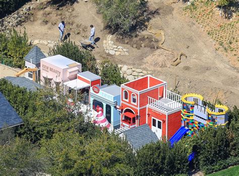 Kim Kardashian Builds Entire Play Village For Kids Featuring Mini Kkw
