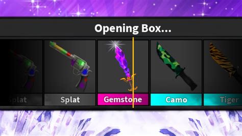 Assuming you're in a hurry to get all the godly weapons and various. UNBOXING FOR NEW GEMSTONE GODLY! (Murder Mystery 2) - YouTube