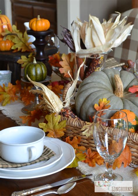 Looking For Tablescape Ideas Here Are 50 Nature Inspired Thanksgiving
