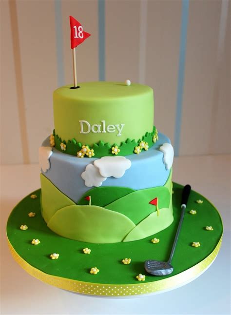 Birthday gifts ideas for boyfriend. Golf Themed Cake For My Boyfriend - CakeCentral.com