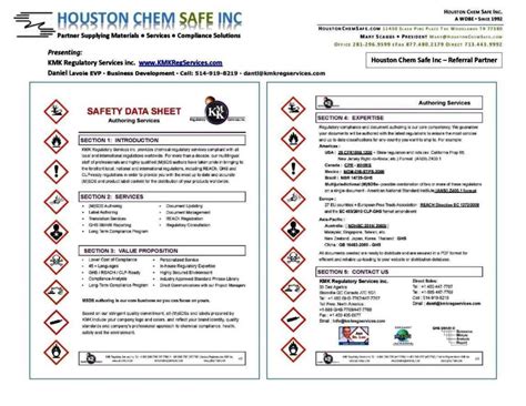 Printable Safety Data Sheet