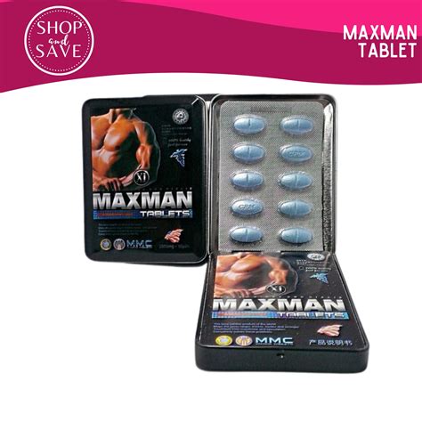 Authentic Maxman Blue Sexual Enhancement Pill Lazada Ph