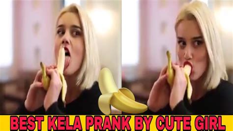 Best Banana Prank By Cute Girl In Public 😮 Youtube