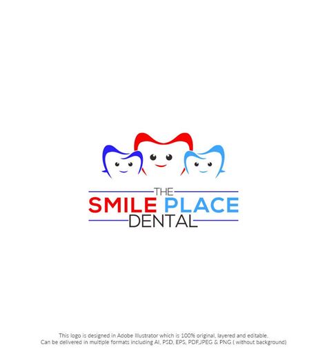 A Logo Design For Dental Office Name The Smile Place Freelancer