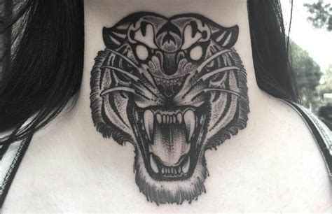 12 Best Tiger Tattoos Neck Tattoo Designs PetPress