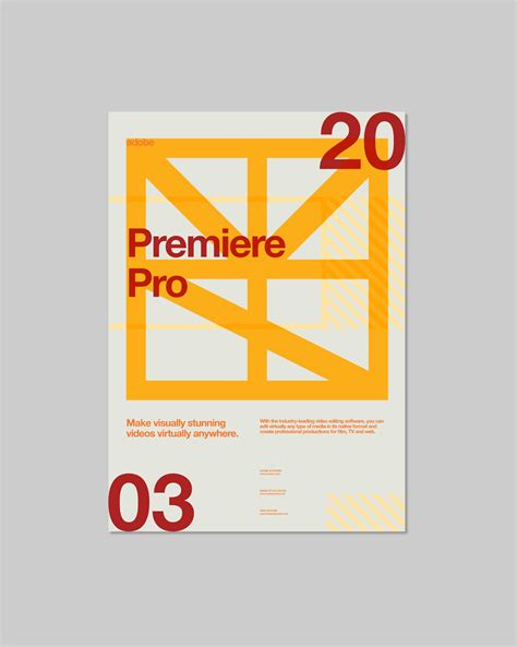 Adobe Premiere pro Poster | Premiere pro, Adobe premiere 