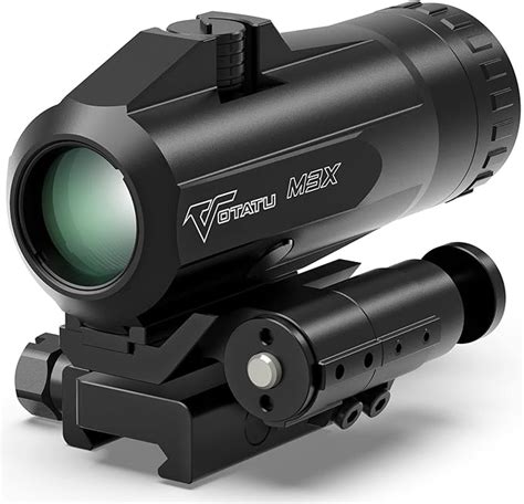 Votatu M3x Red Dot Magnifier 3x Red Dot Sight Magnifier Optics With