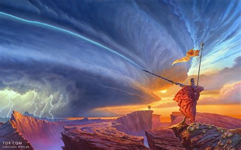 Way of Kings cover art wallpaper. : Stormlight_Archive