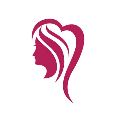 Premium Vector Beauty Women Face Silhouette Character Logo Template