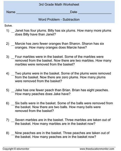 Useful information is there more than one way to solve a problem equation / input and output table 2nd grade operations and algebraic thinking approximate duration of study: 3rd Grade Archives - EduMonitor