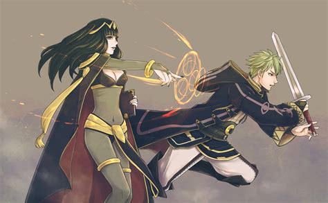 Tharja And Robin In Battle Fire Emblem Know Your Meme