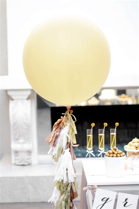 How To Make Balloon Tassels — Kristi Murphy Diy Blog