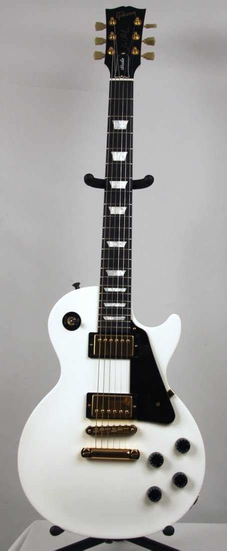 Gibson Les Paul Studio Alpine White Electric Guitar Dgu