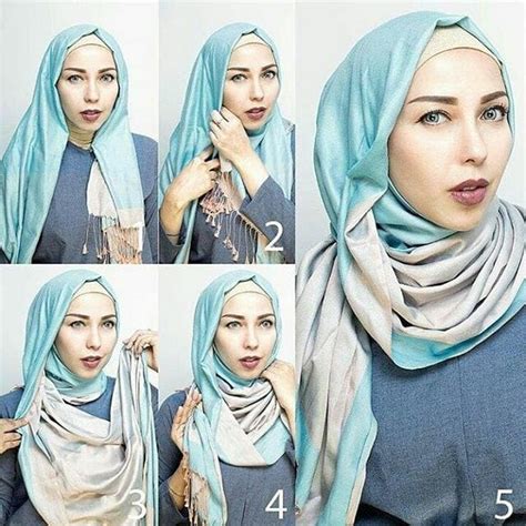 Cara Memakai Jilbab Pashmina Modelnesia