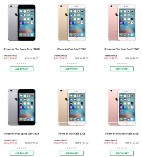 Buy mi mobile phones at lowest prices: SenHeng offers the iPhone 6s Plus at RM700 off ...